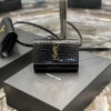 케이트 악어가죽 벨트백
