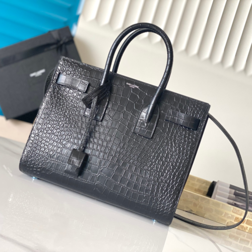 삭드쥬르백 크로커다일 32cm [블랙]