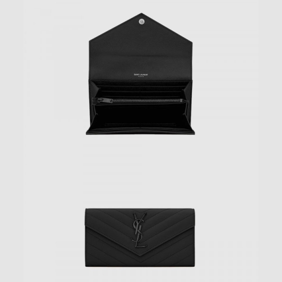 모노그램 플랩 장지갑