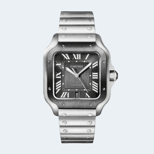 산토스 40mm 라지 블랙다이얼