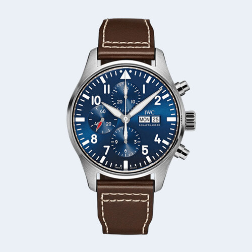 파일럿 워치 크로노그래프 블루다이얼 43mm