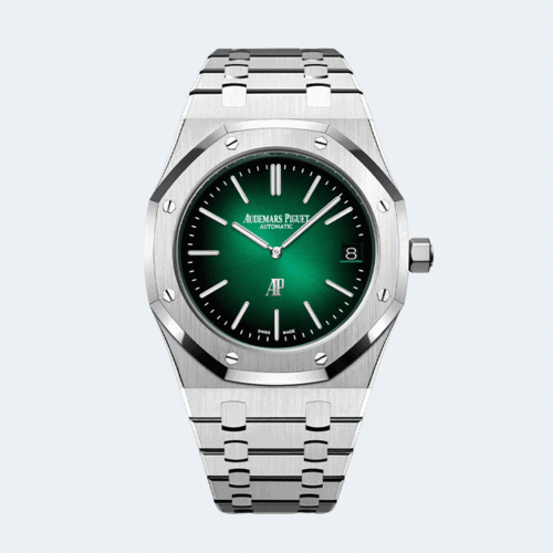 로얄오크 39mm 그린 블랙 다이얼