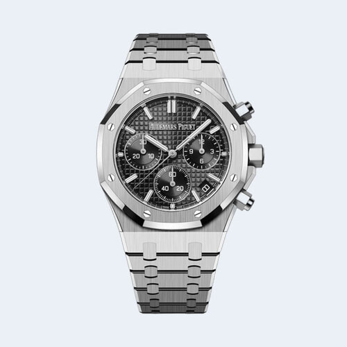 로얄오크 크로노그래프 블랙다이얼 41mm